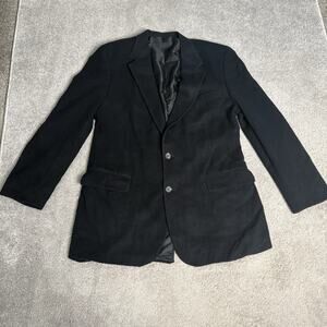 Brooks Brothers 100% Camel Hair Black Blazer Sport Coat Mens 42R